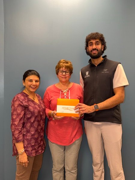 Patient with BC Joint Health team