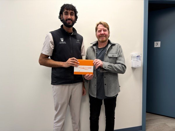 Patient with BC Joint Health team