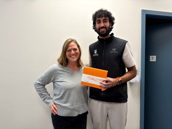 Patient with BC Joint Health team