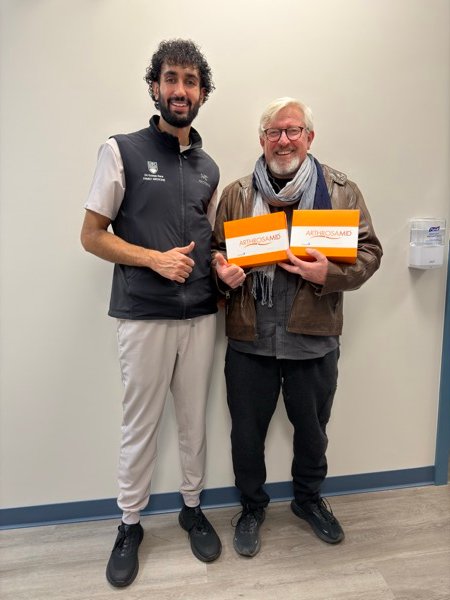 Patient with BC Joint Health team