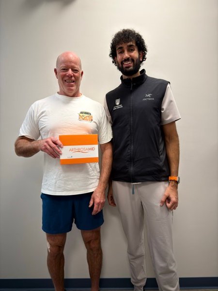 Patient with BC Joint Health team