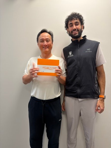 Patient with BC Joint Health team