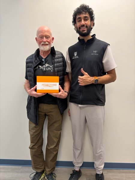 Patient with BC Joint Health team