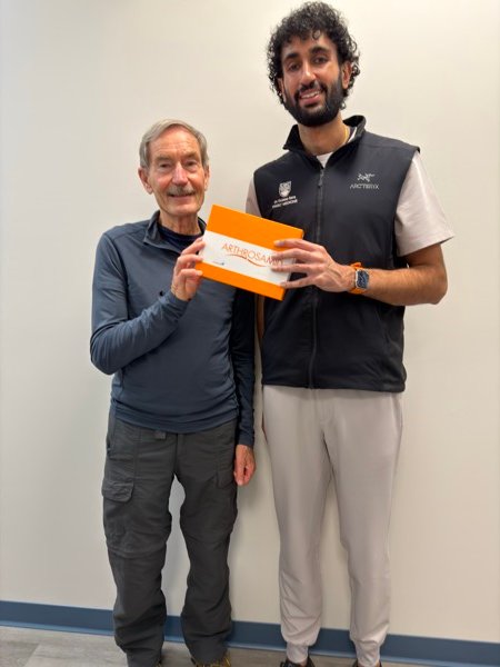 Patient with BC Joint Health team